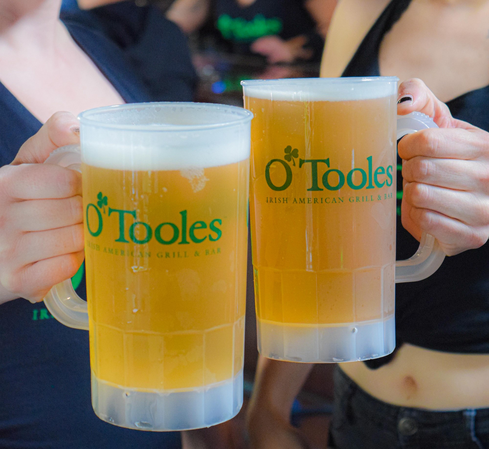 A toast to good times at O’Tooles, where every visit is a celebration.