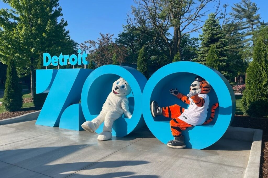 An animal lover's paradise, the Detroit Zoo in Royal Oak, MI